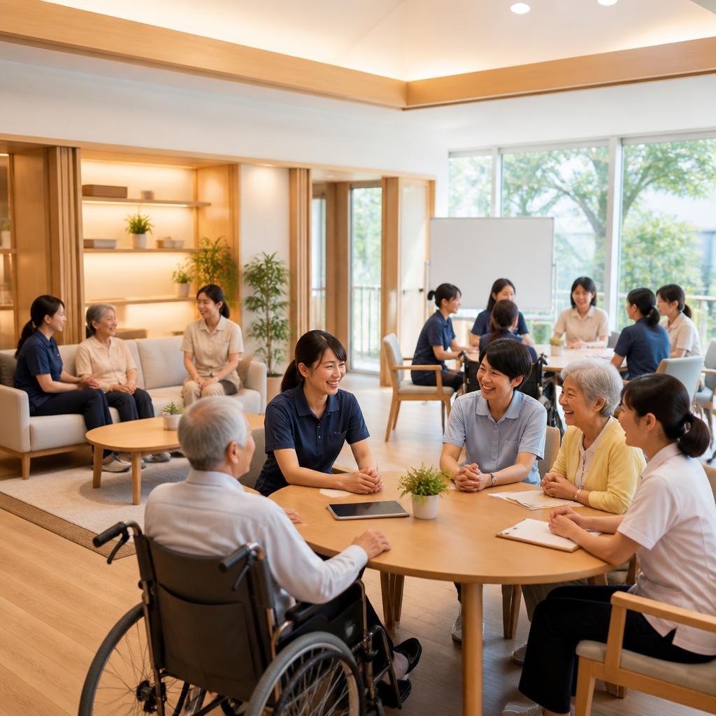 楽しくコミュニケーションする介護施設！会議運営の新しいカタチで離職率改善